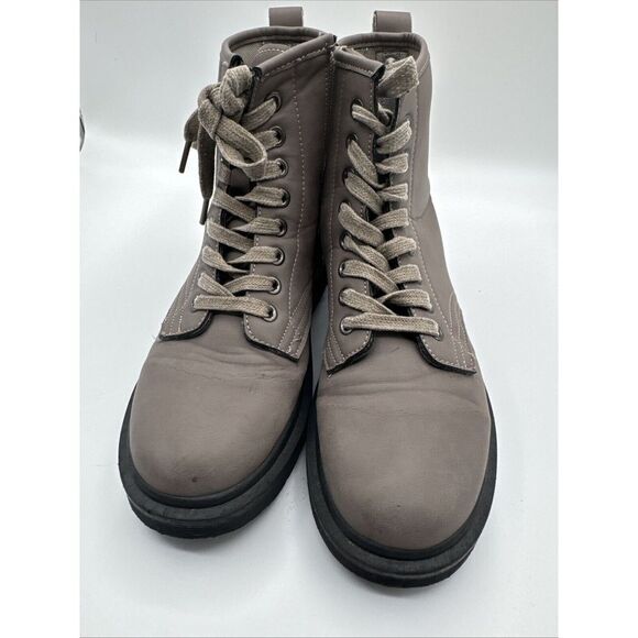 Pierra Dumas Ravenna Tan Leather Ankle Booties Size 8 - Picture 5 of 7